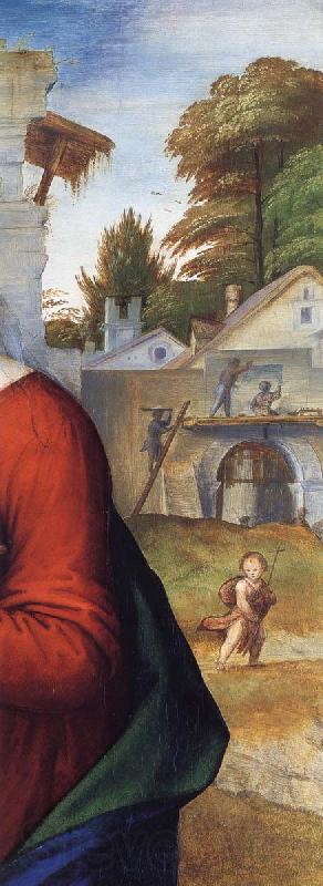 Fra Bartolommeo Detail of The Virgin Adoring the Child with Saint Joseph Germany oil painting art